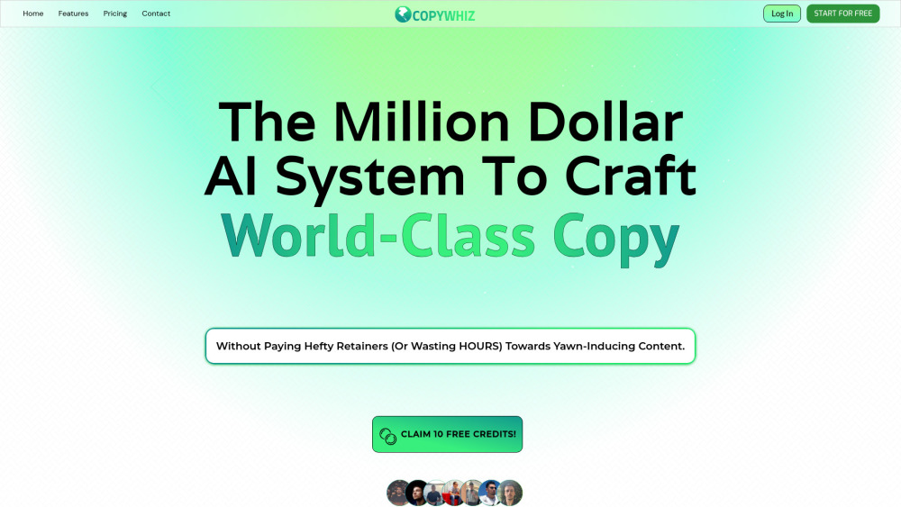 Copywhiz.ai: Fast, High-Quality Copy Generation with AI Technology