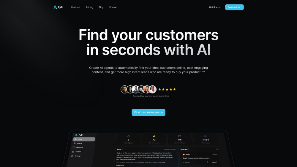 Fyli: AI Marketing Automation for Startups - Boost Growth Efficiently