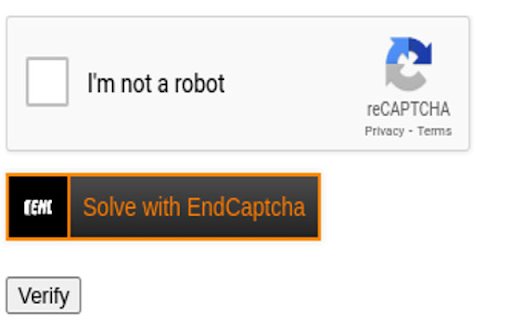 End Captcha - Chrome Extension: Automated CAPTCHA Solving for Browsing