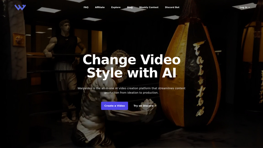 WarpVideo AI: AI Video Creation for Engaging, High-Impact Video Content