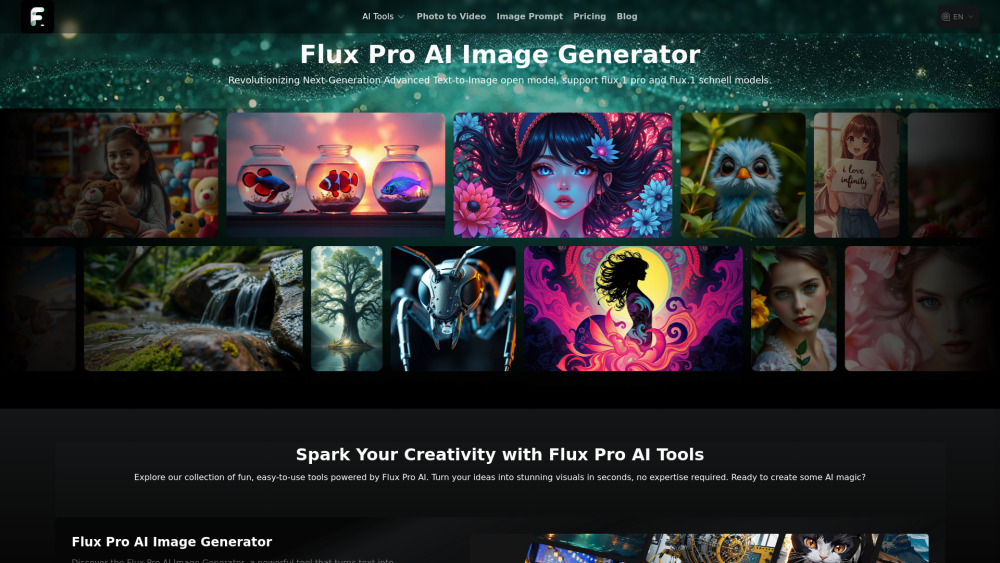 Flux Pro Image Generator: AI-Powered Tool for High-Quality Visual Transformations