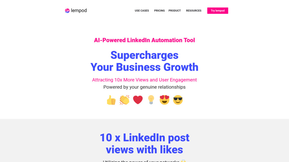 Lempod: AI Tool for Boosting LinkedIn Engagement and Post Visibility