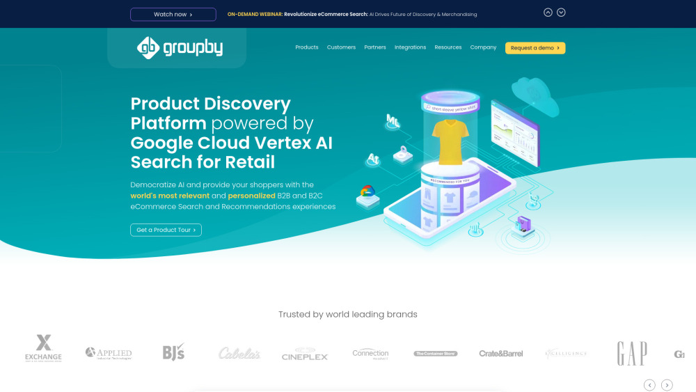 GroupBy: AI-Powered Search & Product Discovery for eCommerce Platforms