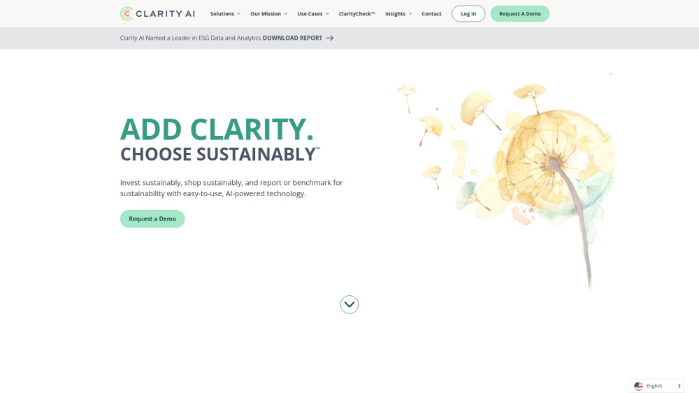 Clarity AI: AI for Assessing & Reporting Sustainability Data Efficiently