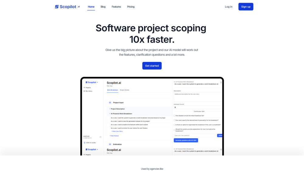 Scopilot AI: Streamline Software Scoping with Advanced AI Platform