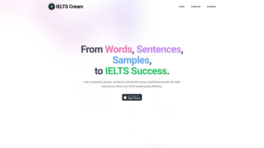 IELTS Cream: AI Assistance and Resources for IELTS Speaking Skills