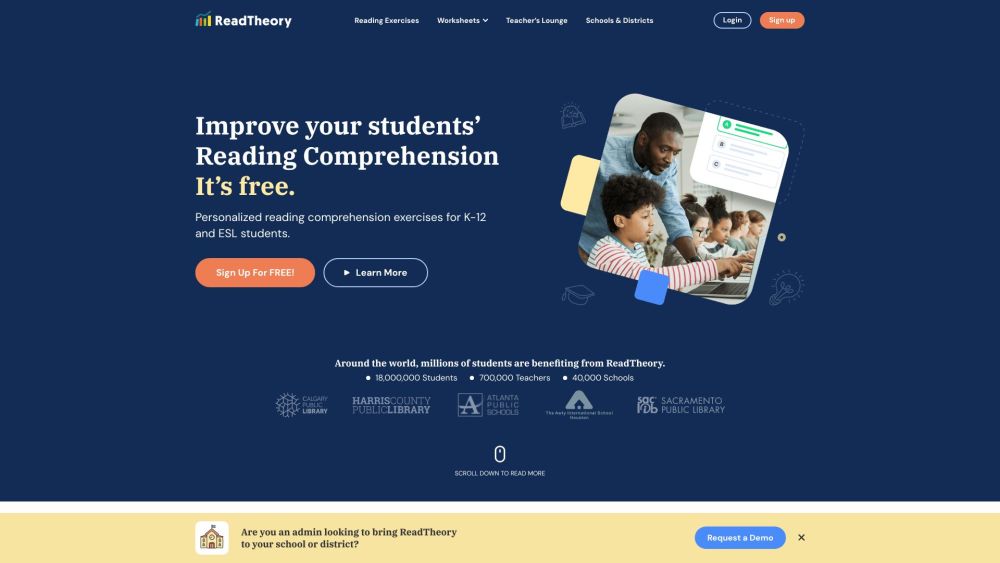 ReadTheory: Free Reading Comprehension Practice for Students, Teachers