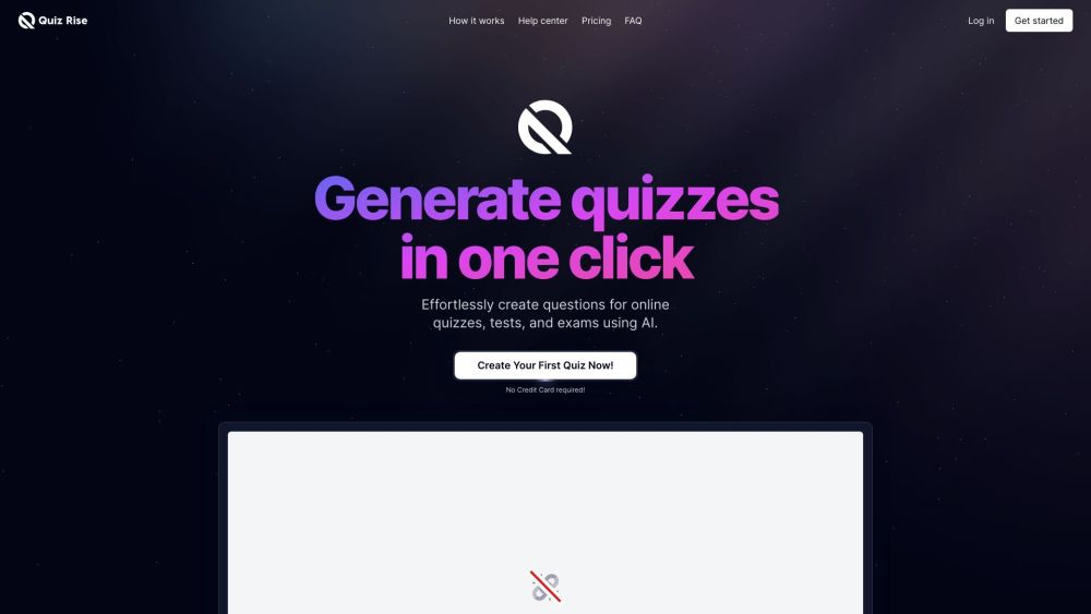 QuizRise.com: Effortlessly Create & Share AI-Powered Quizzes Online