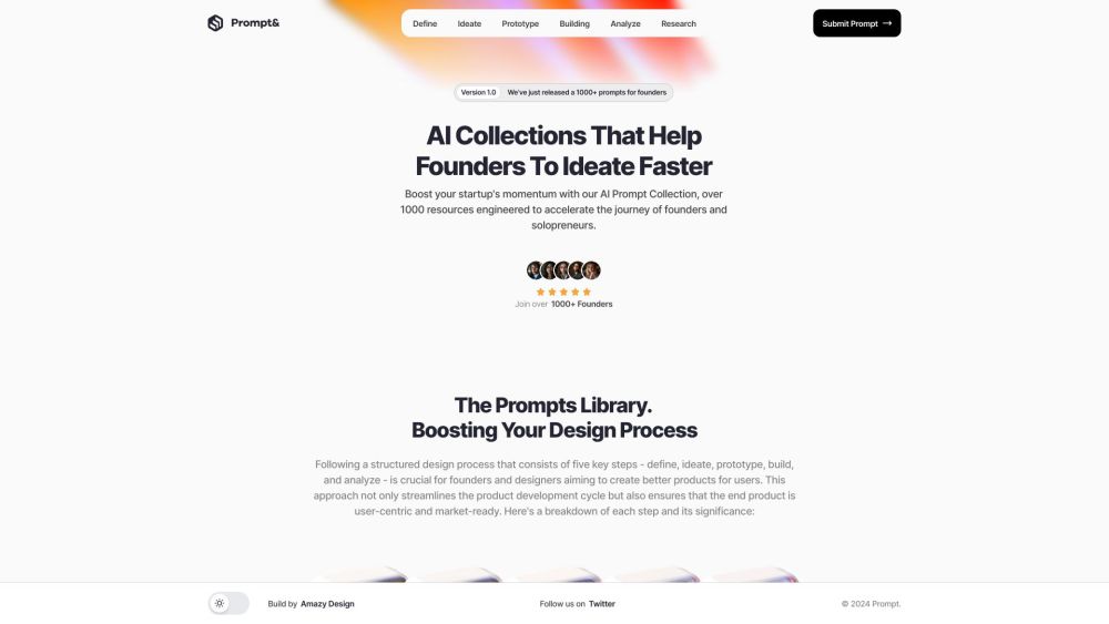 Prompt: AI-Powered Collections for Faster and More Efficient Ideation