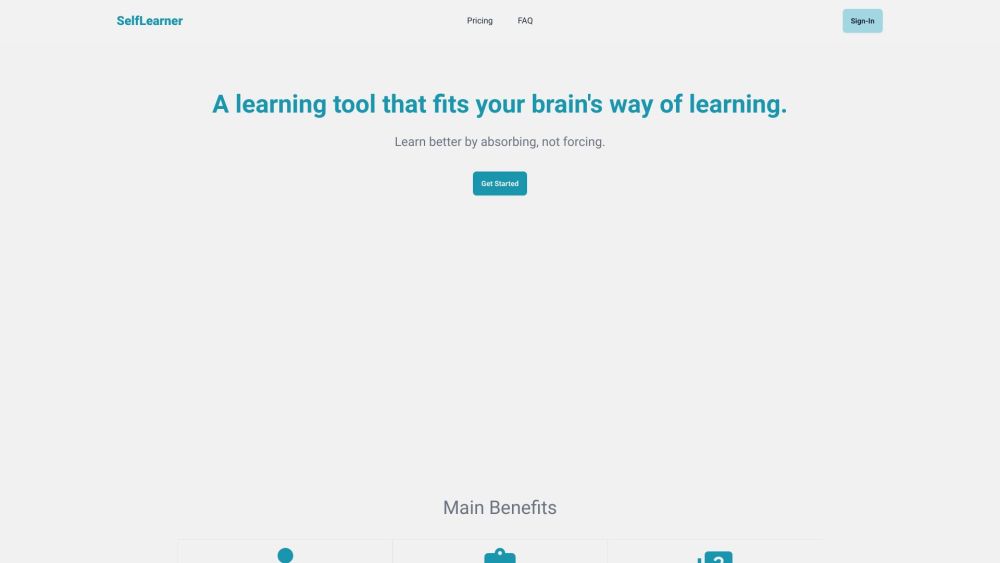 SelfLearner: AI-Powered Learning Made Easy for Smarter Knowledge Growth