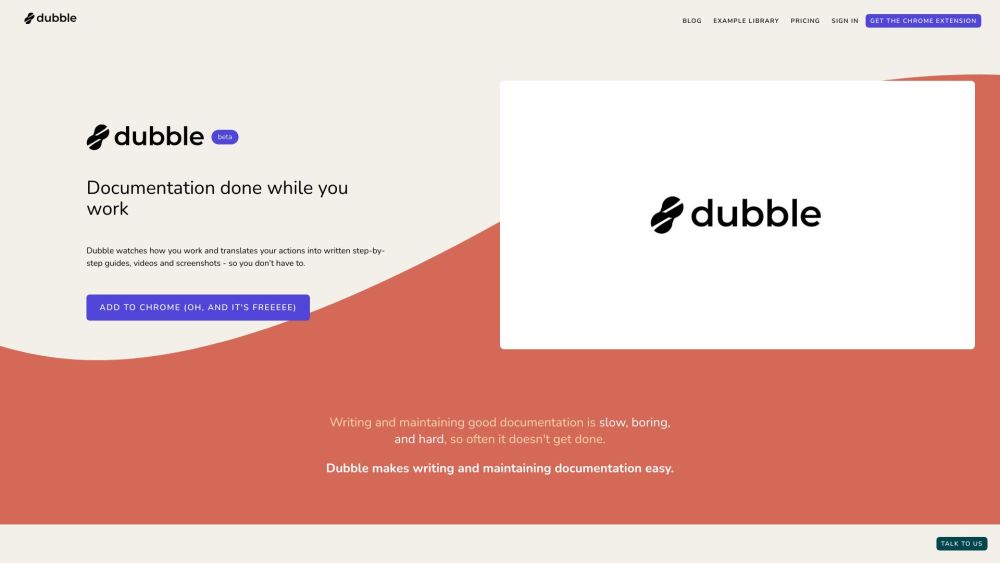 Dubble: Create step-by-step guides, videos, and screenshots effortlessly.