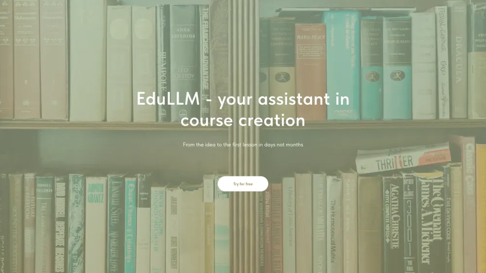 EduLLM: AI-powered Course Creation Acceleration