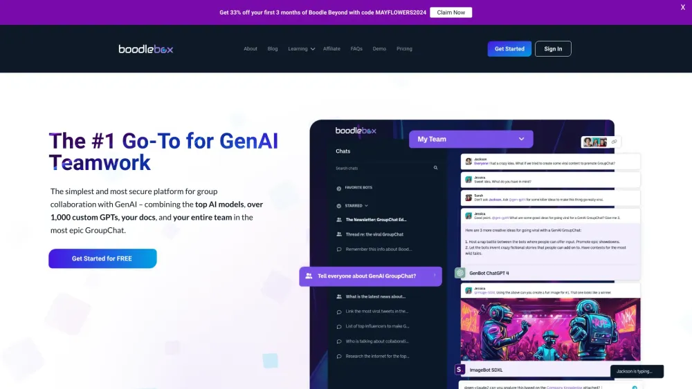 BoodleBox: Secure GenAI Teamwork Platform for Top Collaboration