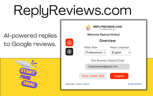 ReplyReviews - AI-Powered Google Review Response