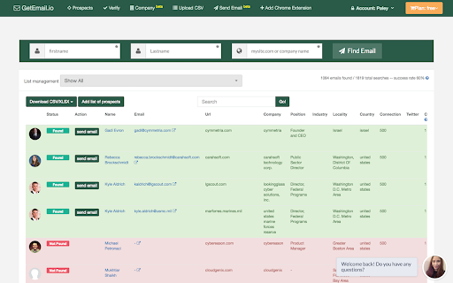 GetEmail.io : Effortless Email Finder