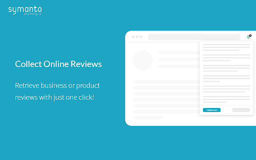 Symanto - Chrome Extension: Effortless Review Analysis : Analyze Reviews Effortlessly