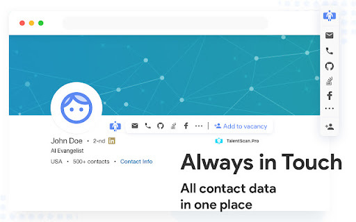 Candidate Manager - Chrome Extension: Streamline Management