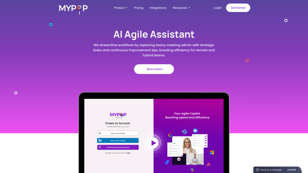 MYPOP: AI Agile Assistant for Efficient Meeting Management