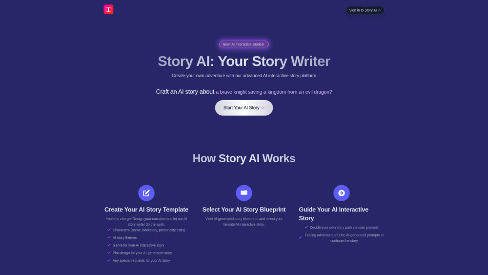 Story AI: Create Interactive Stories & Adventures