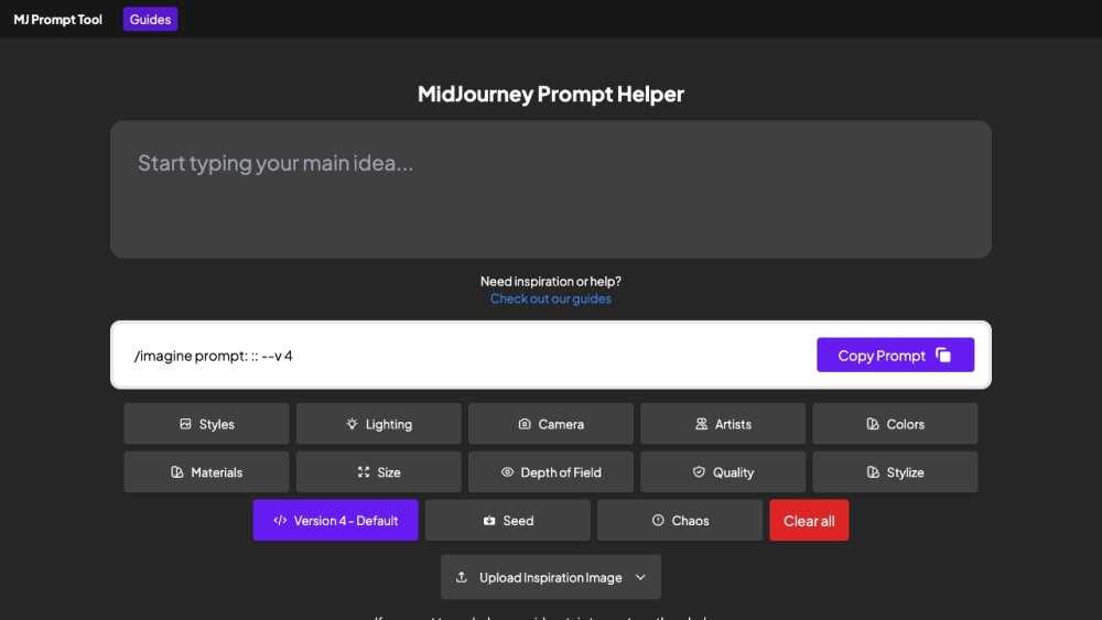 PromptFolder: Advanced Prompt Generation Tools for Creative Writing