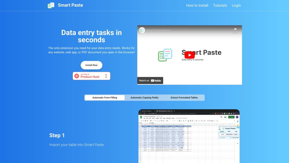 Smart Paste: Automates Data Entry & Speeds Up Tasks