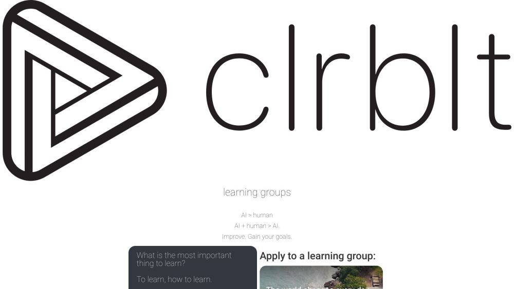 CLRBLT: AI-Assisted Customized Curriculums for Goal Achievement