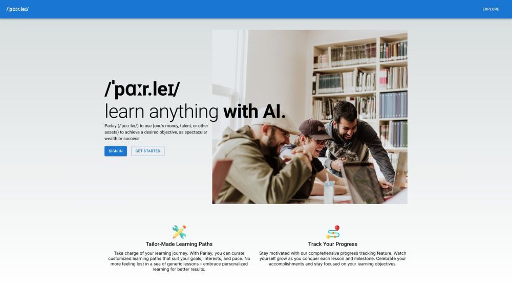 Parlay: Personalized Learning App for Customizable Education