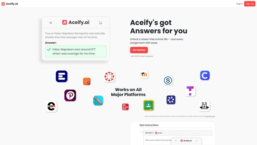 Aceify.ai: Study Smarter, Easily Ace Assignments