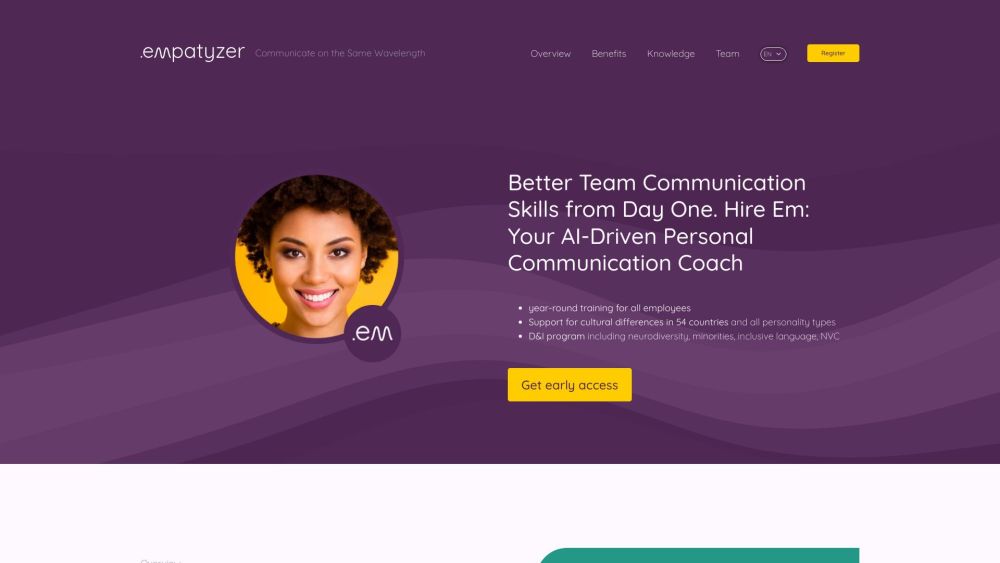 Empatyzer: AI Driven Personal Coach for Team Communication.