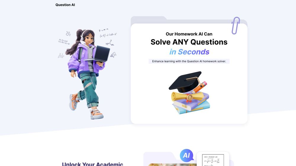 Question AI: AI Homework Helper with Accurate Solutions