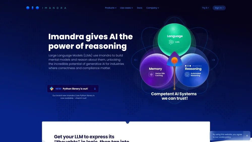 Imandra Inc. : Empowering AI with Logical Reasoning