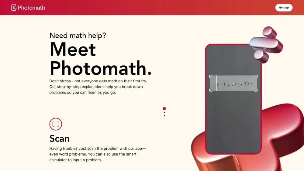 Photomath: Math Problem Solver with Step-by-Step Solutions