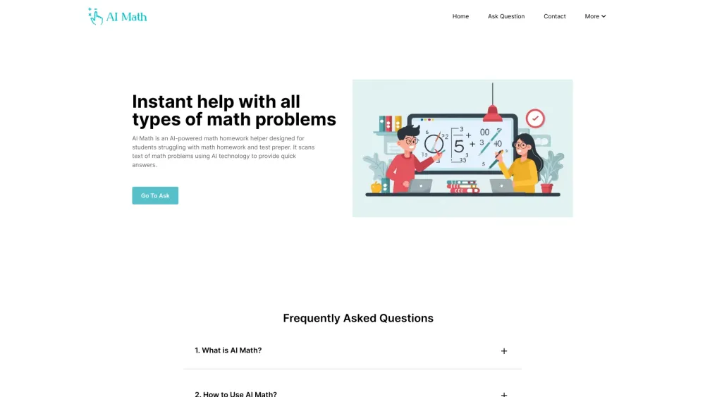 AI Math: Free AI Math Problem Solver