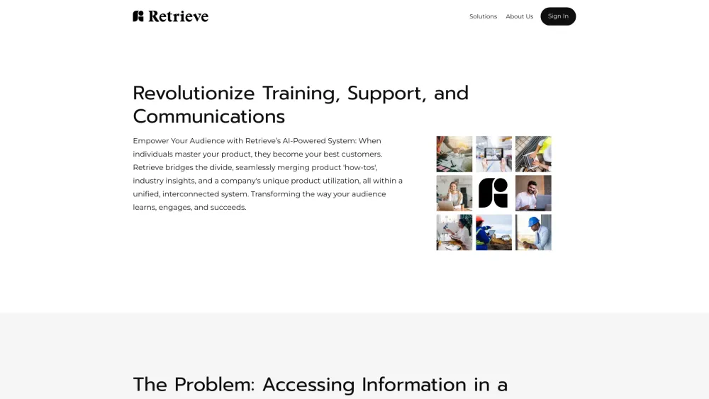 Retrieve Technologies, Inc. : Revolutionize knowledge retrieval and communication