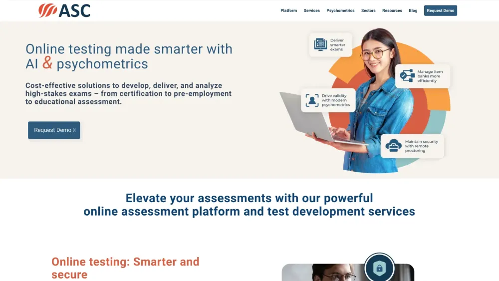 Assessment Systems: AI-powered Online Testing Platform