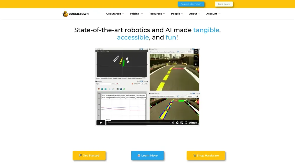 Duckietown: Robotics & AI Learning Made Accessible