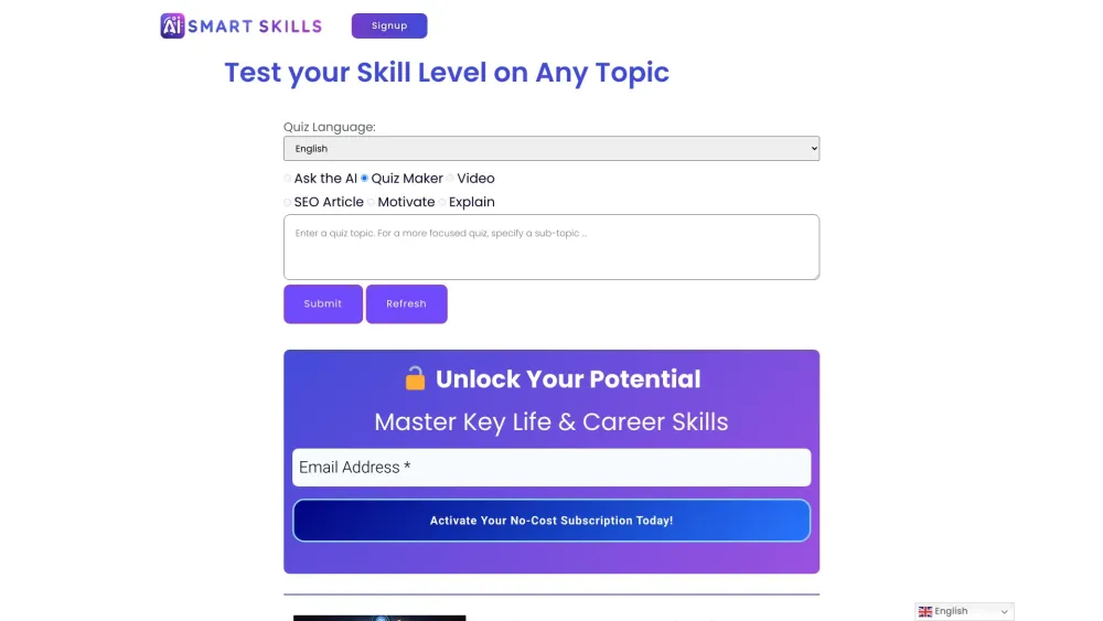SkillIQ: Assess Skills Using AI for Accurate Insights