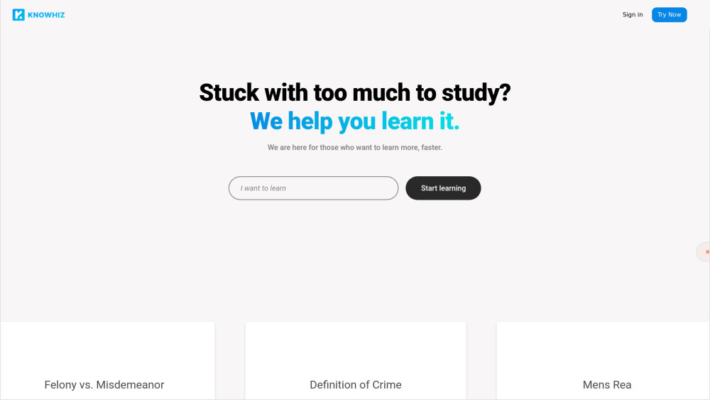 KnoWhiz: AI-Powered Tool for Structured Learning Success