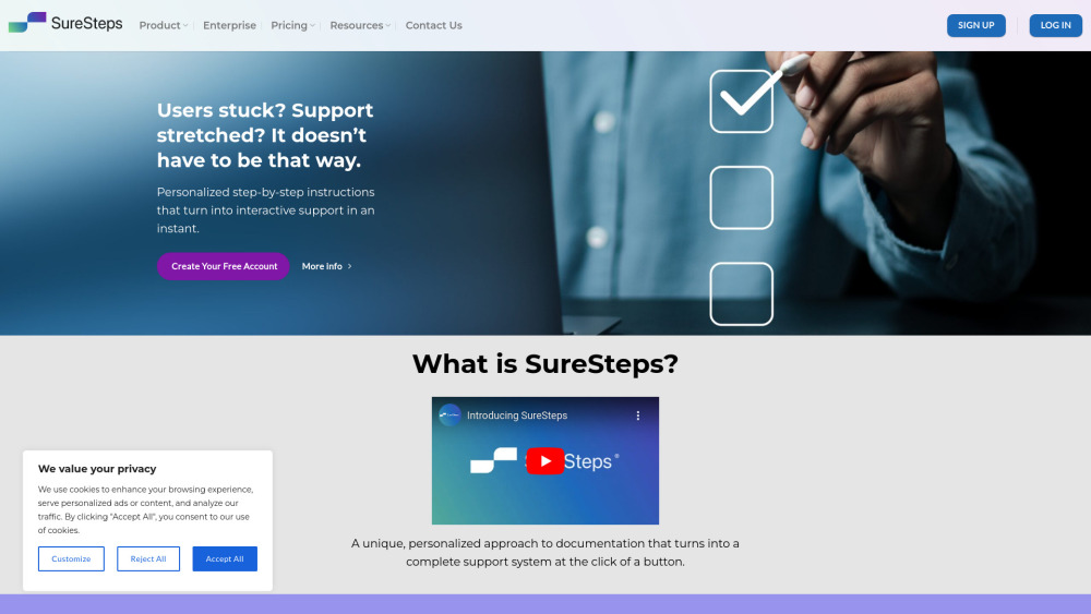 SureSteps : AI-Powered Support Docs for Seamless Help