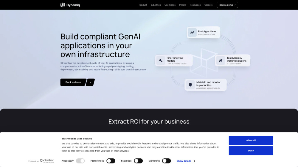 Dynamiq: On-Premise GenAI App Platform for Building & Managing