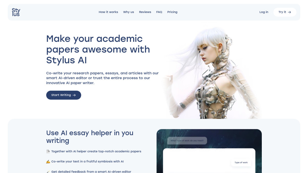 myStylus: AI Platform for Writing, Editing, and Research