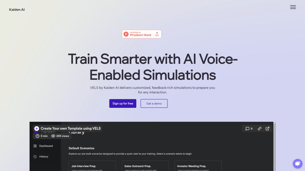 Kaiden AI: Voice Simulations for Professional Skills Training