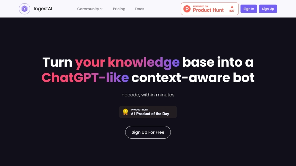 IngestAI.io: AI Knowledge Base to Enhance Decisions & Save Time