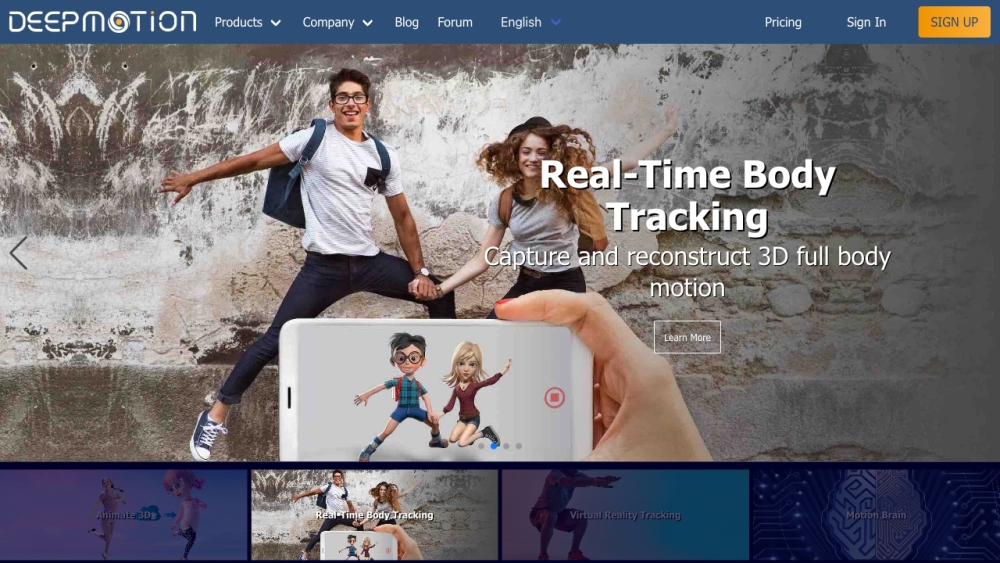 DeepMotion - AI Motion Capture &amp; Body Tracking : Use cases, Pricing,  Reviews, Core features, alternatives