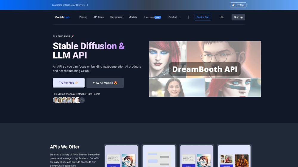 Stable Diffusion & Dreambooth API : AI Art, Pricing, Reviews, Features