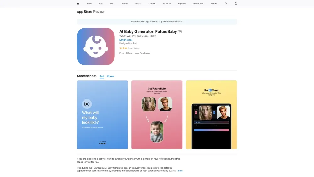 AI Baby Generator: FutureBaby : Predict, Explore, Plan, Price, Review