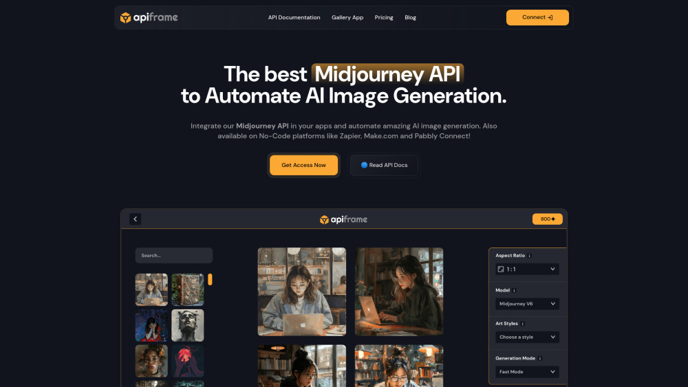Apiframe.Pro : AI Image Gen, Use Cases, Pricing, Reviews, Features