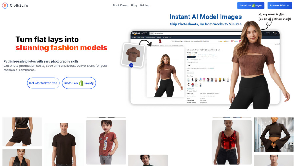 Cloth2Life : AI-Powered Fashion Image Transformation With Top Reviews
