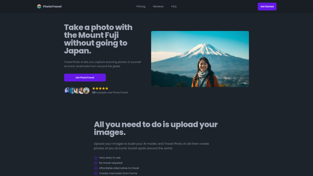 PhotoTravel : AI-Powered Landmark Photos, Pricing, Reviews & More