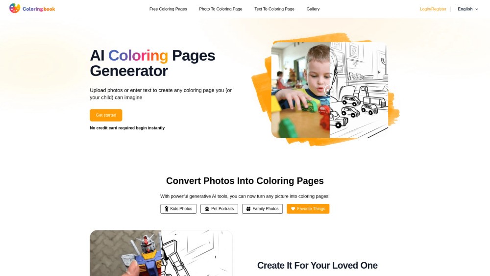 AI ColoringBook : Custom Pages, Free Generator, Features, Pricing